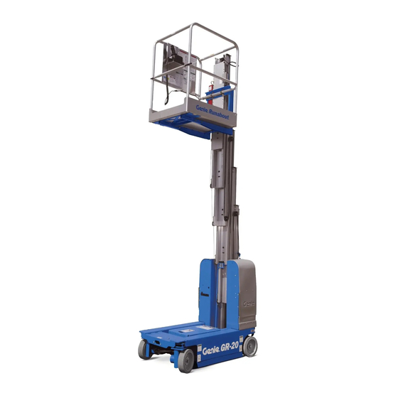 Terex Genie GR -12 Service Manual