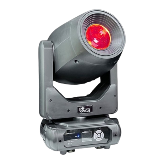 User Manuals: Uplus Lighting 280 LED BSW Moving Head