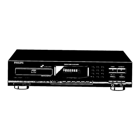 Philips CD751 Instructions For Use Manual