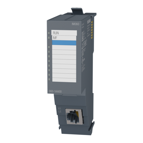 YASKAWA SLIO IM 060 Manual