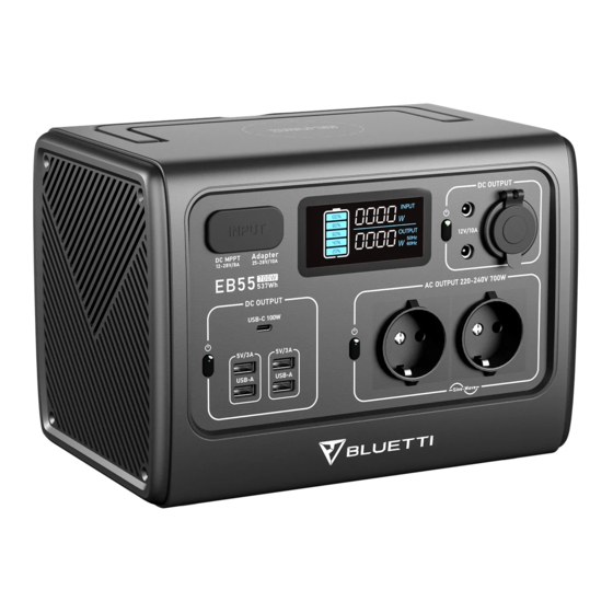 Bluetti EB55 User Manual