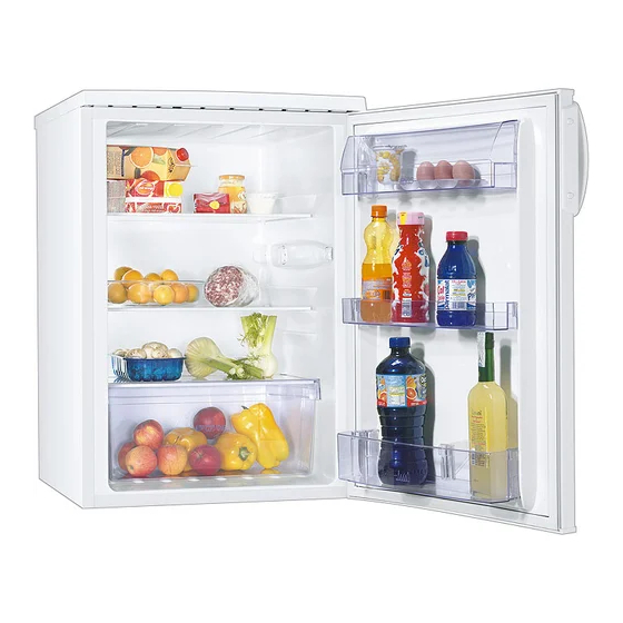 Zanussi ZRG 717CW Instruction Book