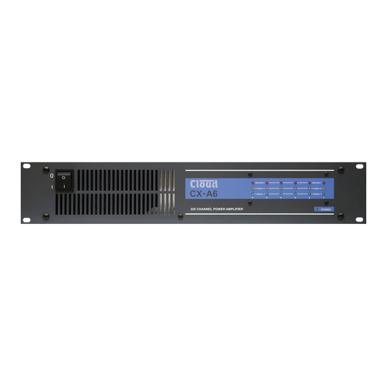 Cloud CX-A6 Installation & User Manual