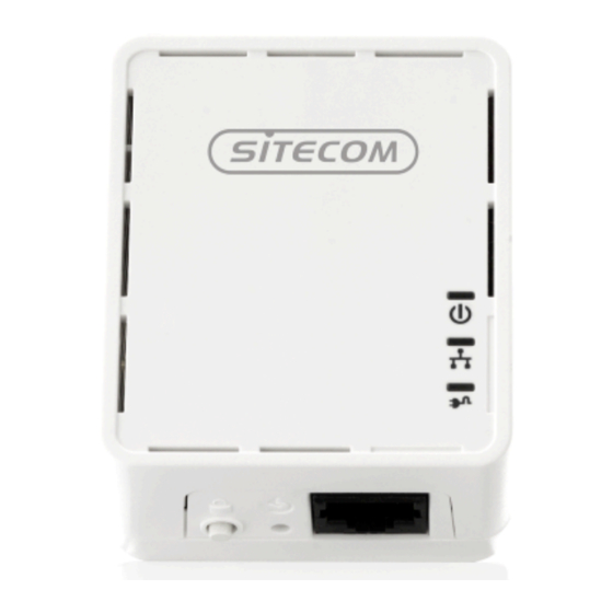 User Manuals: Sitecom LN-520 Powerline Adapter
