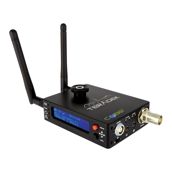 Teradek CUBE Reference Manual