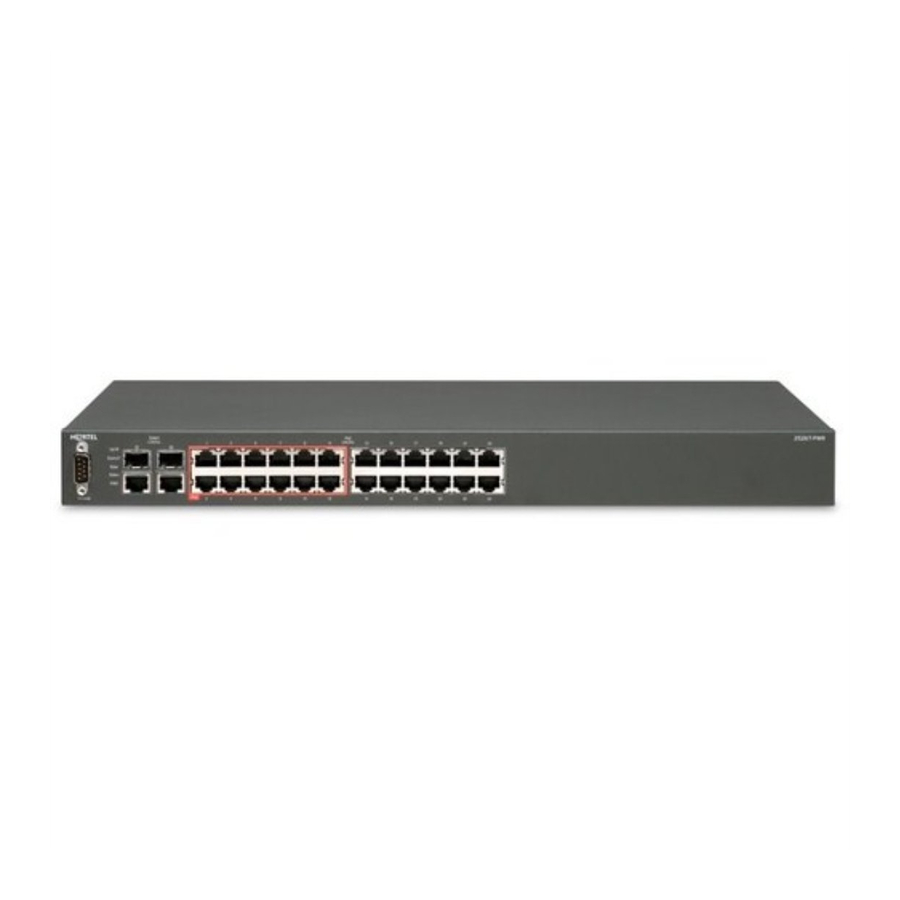 Nortel 2500 Series System Configuration Manual
