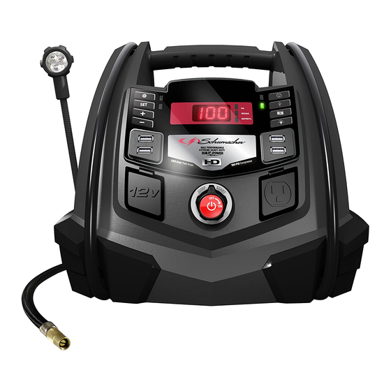 User Manuals: Schumacher SJ1 Power Station