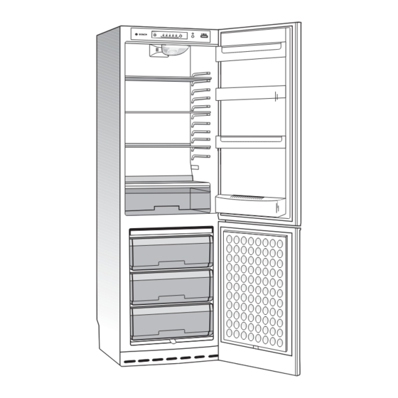 Bosch KGV 36X05 Manuals