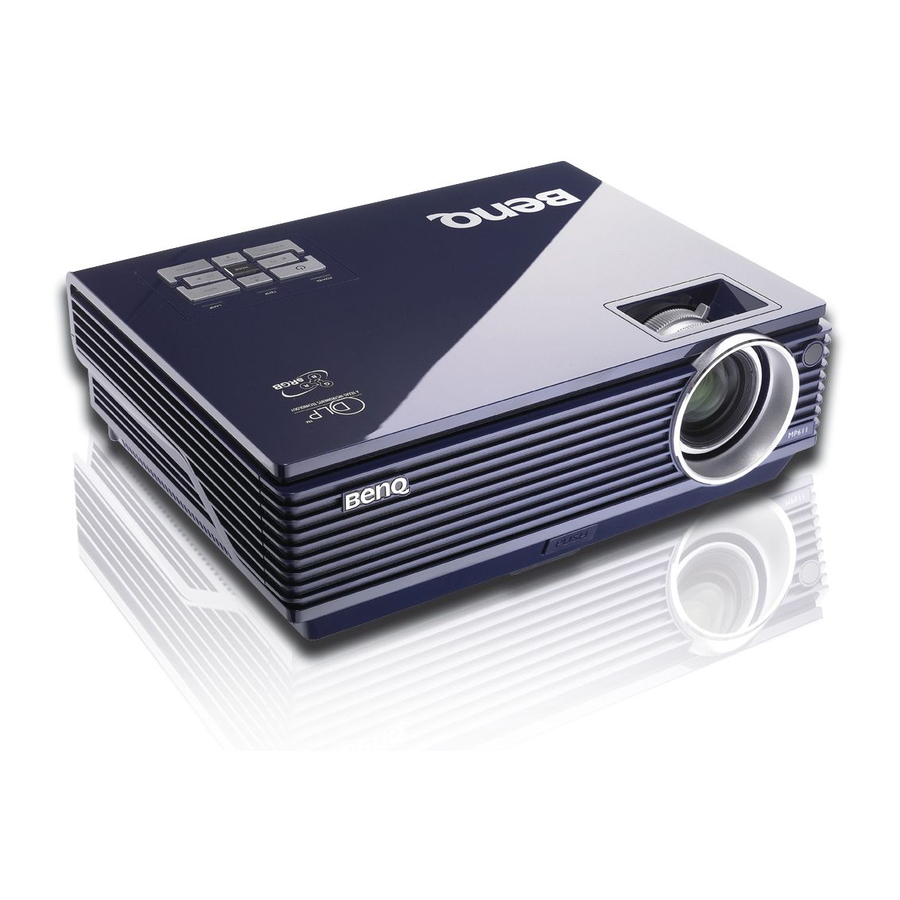 BenQ Mainstream MP611 User Manual
