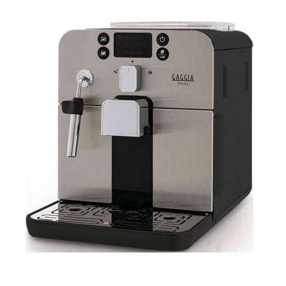 Gaggia Milano BRERA Sup 037RG Operating Instructions Manual