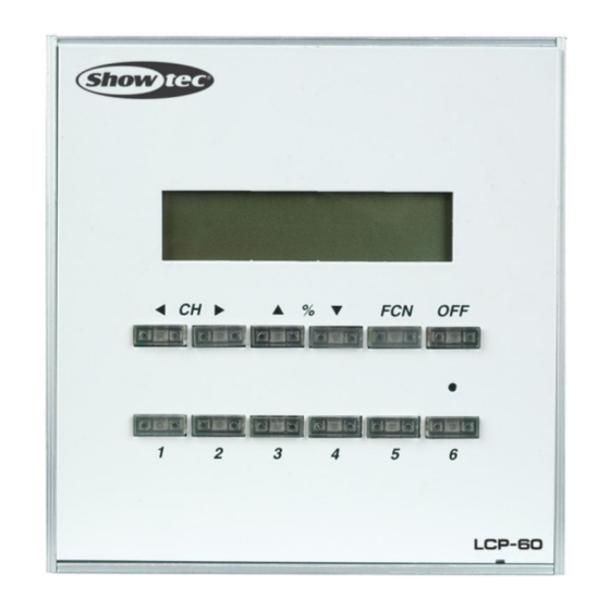SHOWTEC LCP-60 Manual