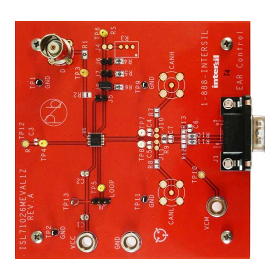 Intersil ISL71026MEVAL1Z User Manual