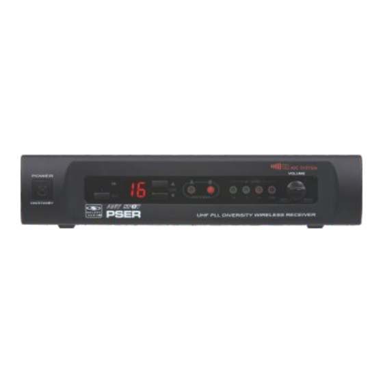 Galaxy Audio BE HEARD PSE Quick Start Manual