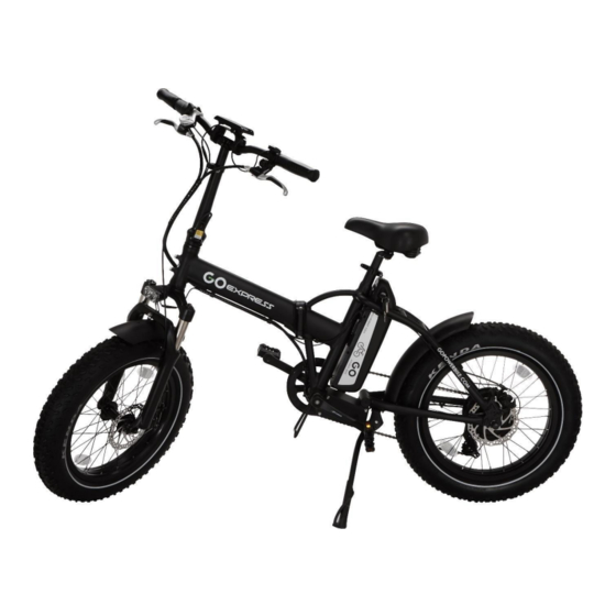 GoPowerBike GoExpress Manual