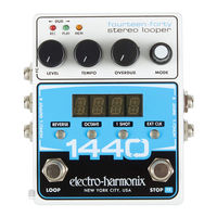 Electro-Harmonix 1440 Quick Start Manual