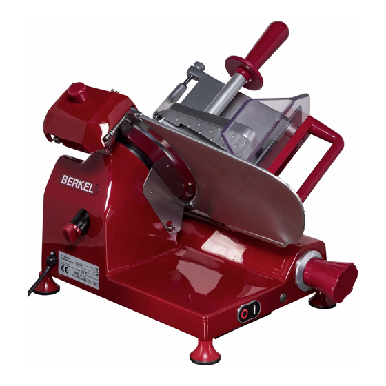 Van Berkel International GERMAN 25 User Manual