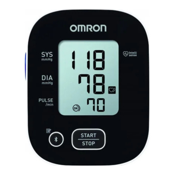 User Manuals: Omron M2 Intelli IT Pressure Monitor