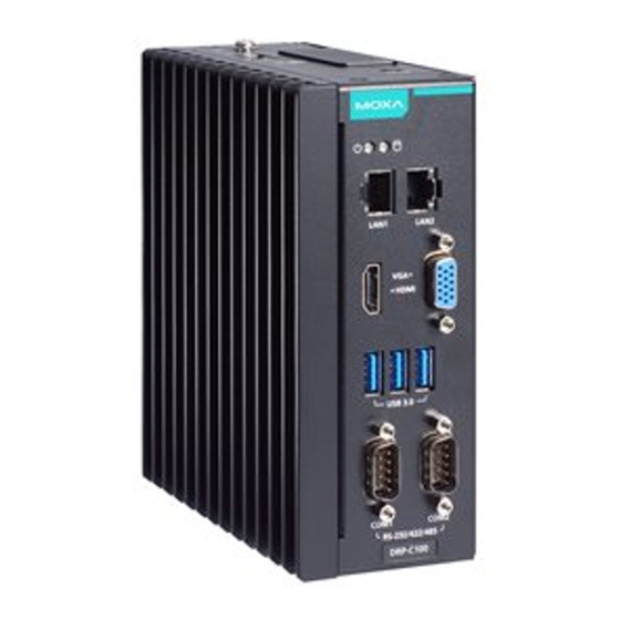 Moxa Technologies DRP-C100 Series Hardware User Manual