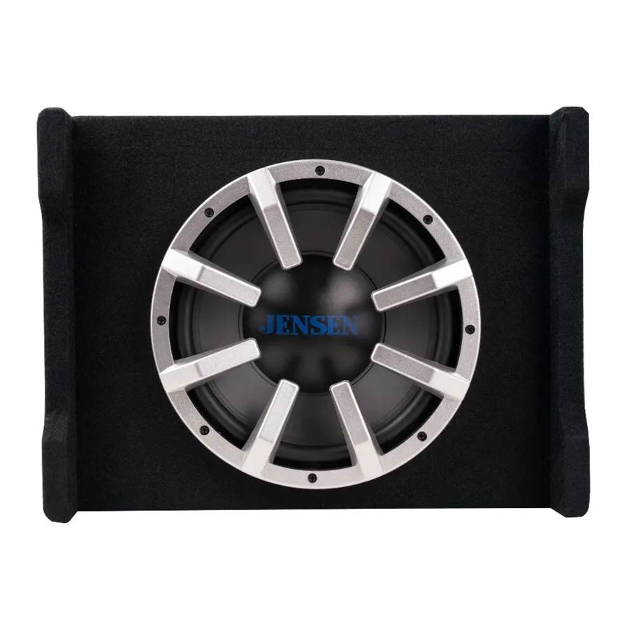 Jensen JW10A - Subwoofer Manual