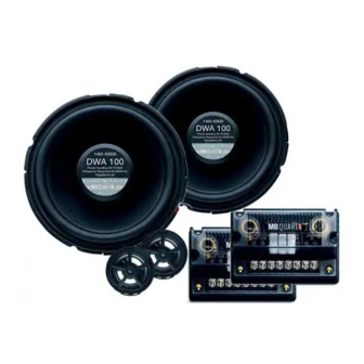 MB QUART Quart Mobil RSD 210 Installation Instructions