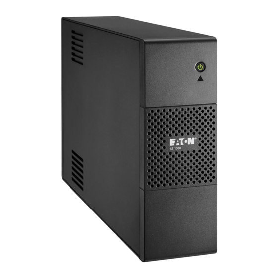 Eaton 5S Installation And User Manual