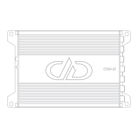 DD Audio DSI-2 Owner's Manual