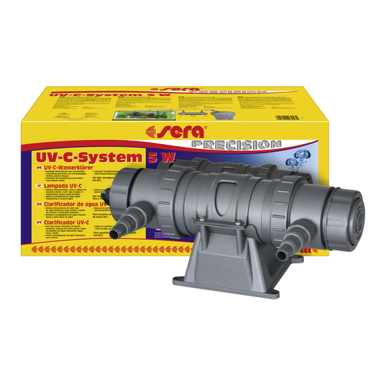 Sera UV-C System Quick Start Manual