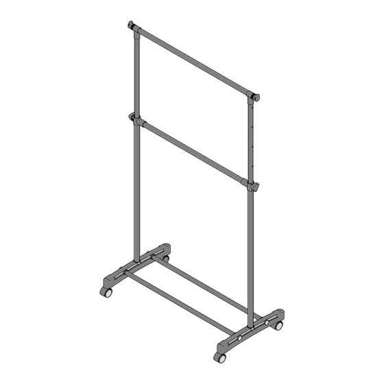 Argos Home Grey And Chrome Tidy Rail With Two Rails 8755027 Simple Assembly Instructions