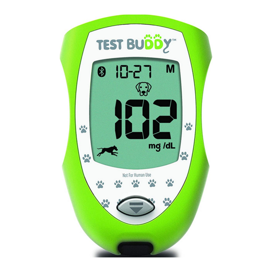 User Manuals: Trividia Health TEST BUDDY Glucose Meter