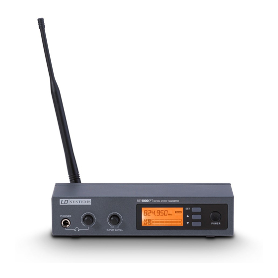 LD LDMEI1000G2 User Manual