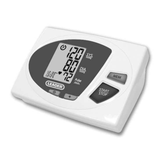 HoMedics Leader LDRBPA-040 Manual