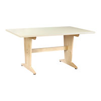 Diversified Woodcrafts Shain PT-TABLES Assembly Instructions Manual