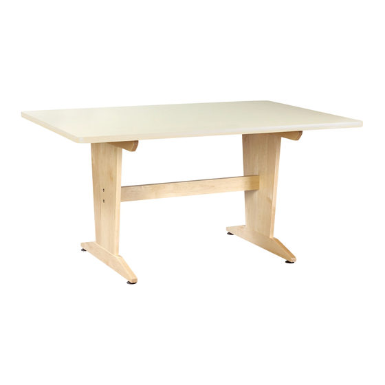 DIVERSIFIED WOODCRAFTS Shain PT-TABLES Assembly Instructions Manual