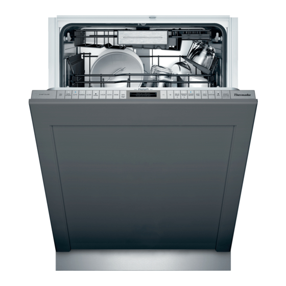 Thermador DWHD870W Series Use And Care Manual