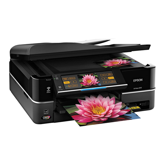 Epson Artisan 810 Specifications