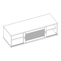 Nathan James Keanu Media Unit 75101 Assembly Instructions Manual