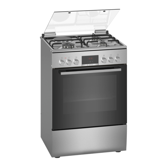 Bosch HXC39AG20Q User Manual And Installation Instructions