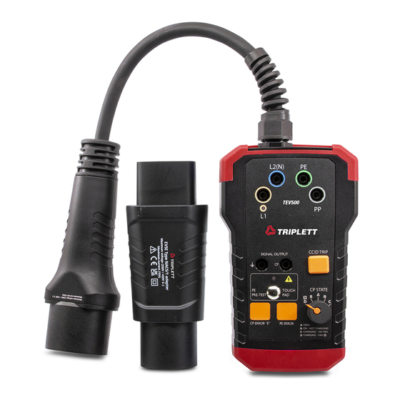 Triplett TEV500 User Manual