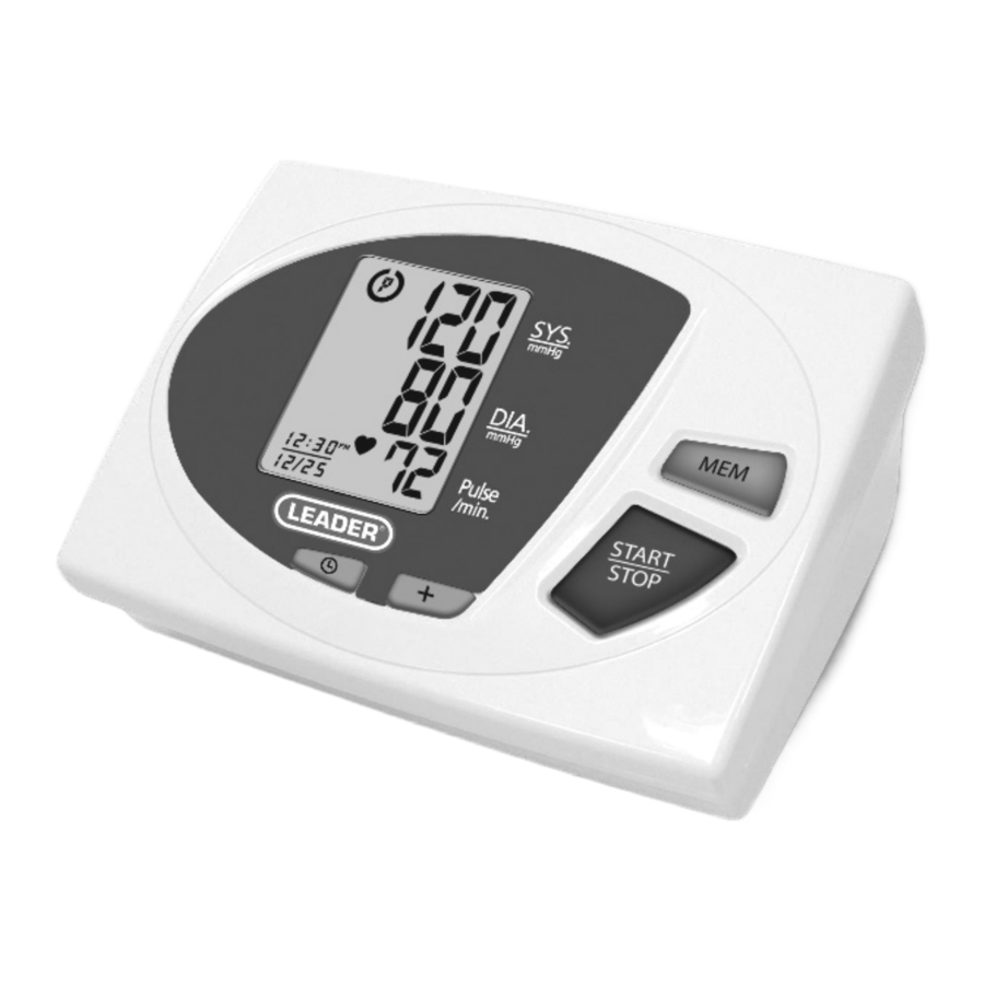 Homedics Leader LDRBPA-040 Manual