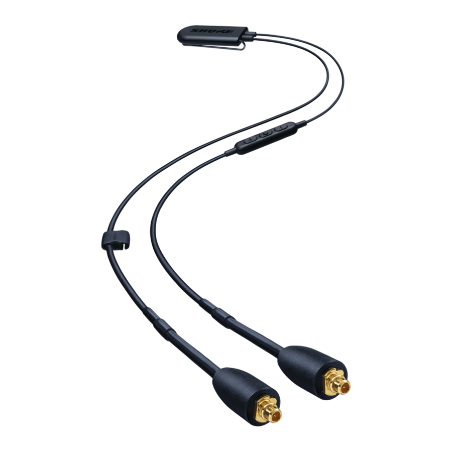Shure RMCE-BT2 FAQ