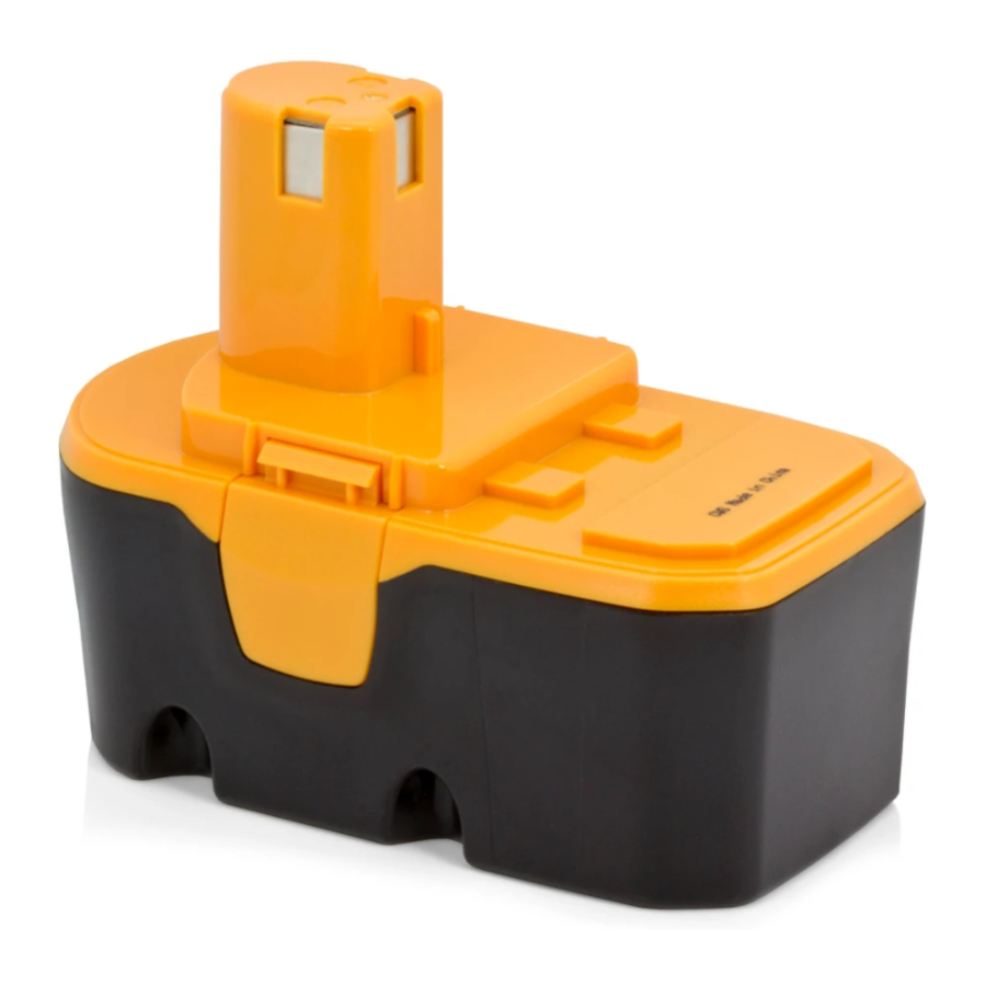Ryobi P100 Instructions