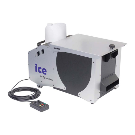Antari ICE Product Manual