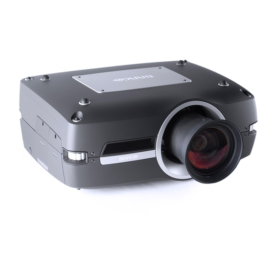 Projectiondesign F82 WUXGA User Manual