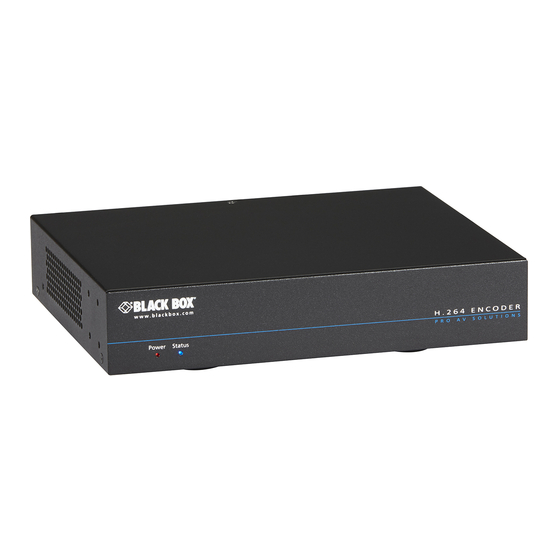 Black Box VS-2000-ENC User Manual