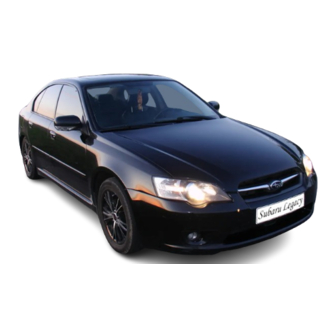 Subaru Legacy 2004 Service Manual