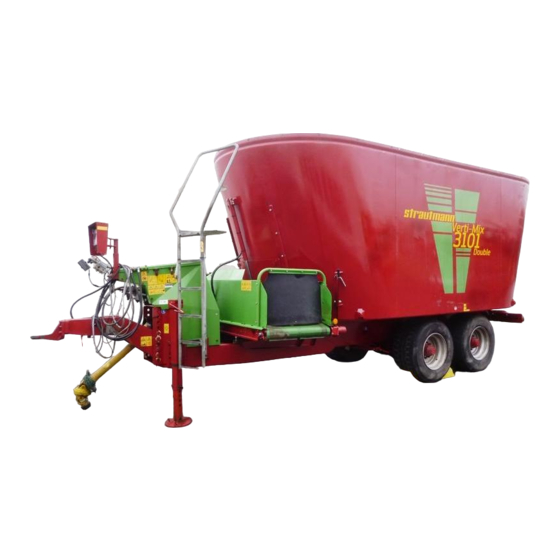 Strautmann Verti-Mix 3101 D Translation Of The Original Operating Instructions