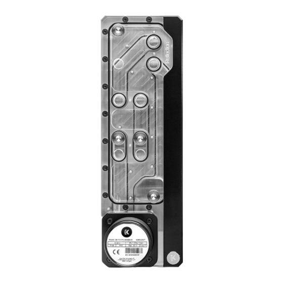 EK Quantum Reflection Evolv X User Manual