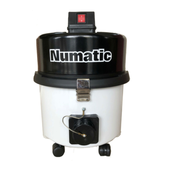 Numatic CRQ 300 Manual