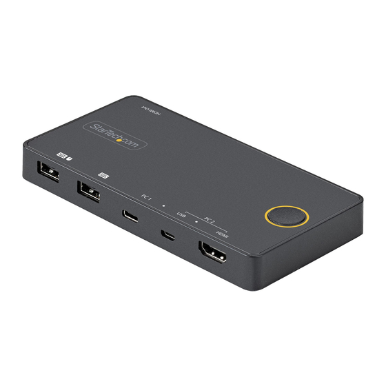 StarTech.com SV221HUC4K Quick Start Manual