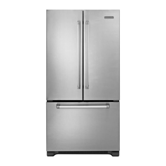 KitchenAid KFCP22EXMP Door Refrigerator Manuals